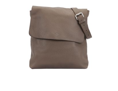 Mulberry Flap Messenger, front view
